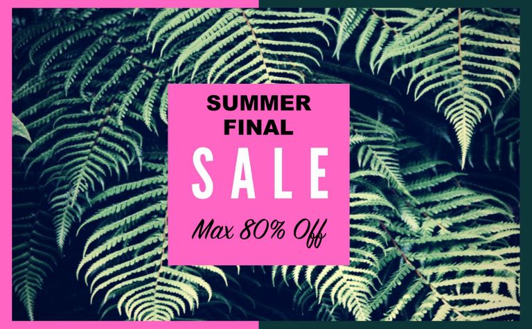 2020 SUMMER FINAL SALE / 本日21時よりスタート致します！