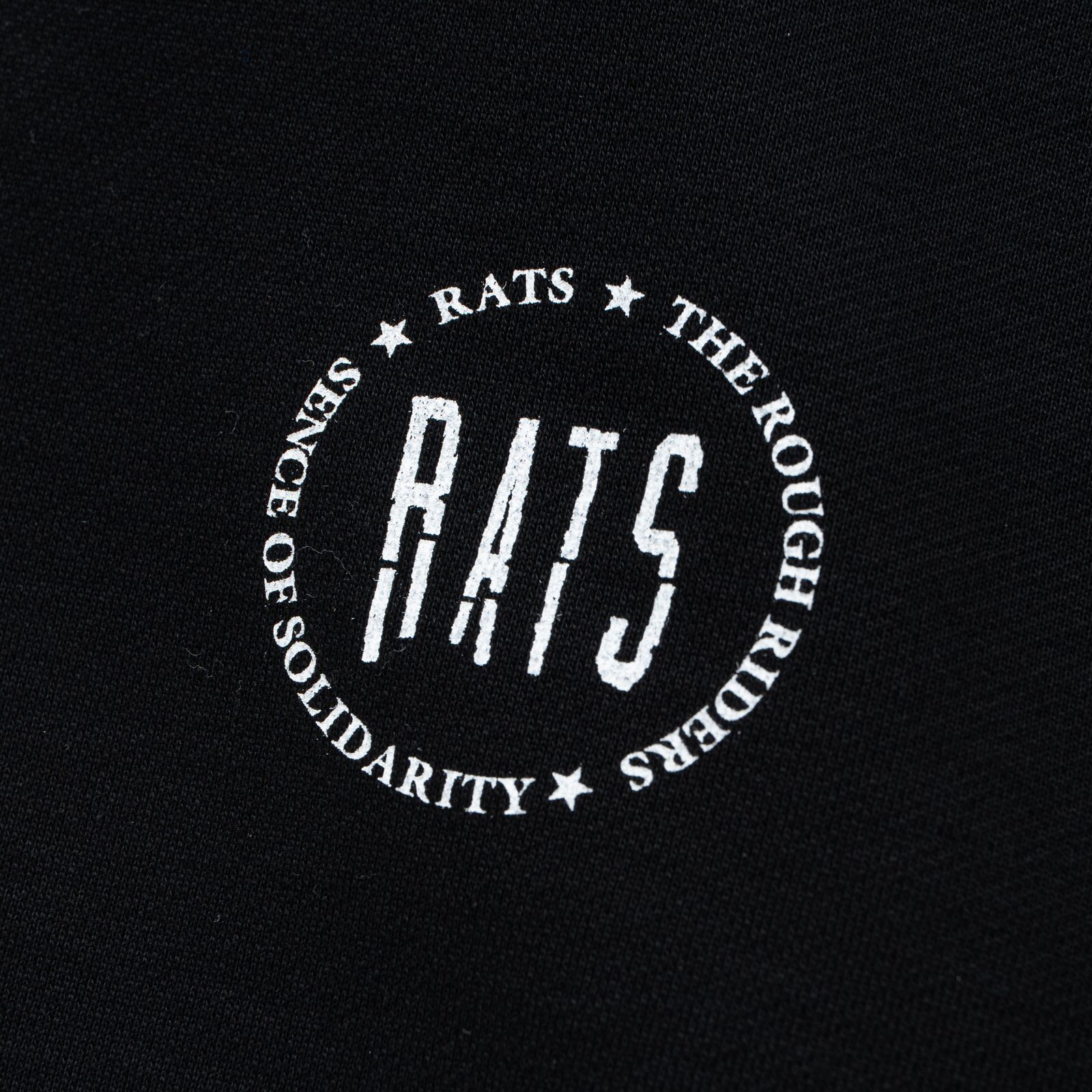 RATS - CROSS CUT HOODIE (WHITE) / クロスネック スウェット RATS - CROSS CUT HOODIE (WHITE) / クロスネック スウェット