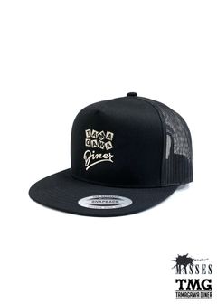 ×TAMAGAWA DINER ×MASSES MESH CAP (BLACK×WHITE) / ×TAMAGAWA DINER ×マシス コラボレーション メッシュキャップ