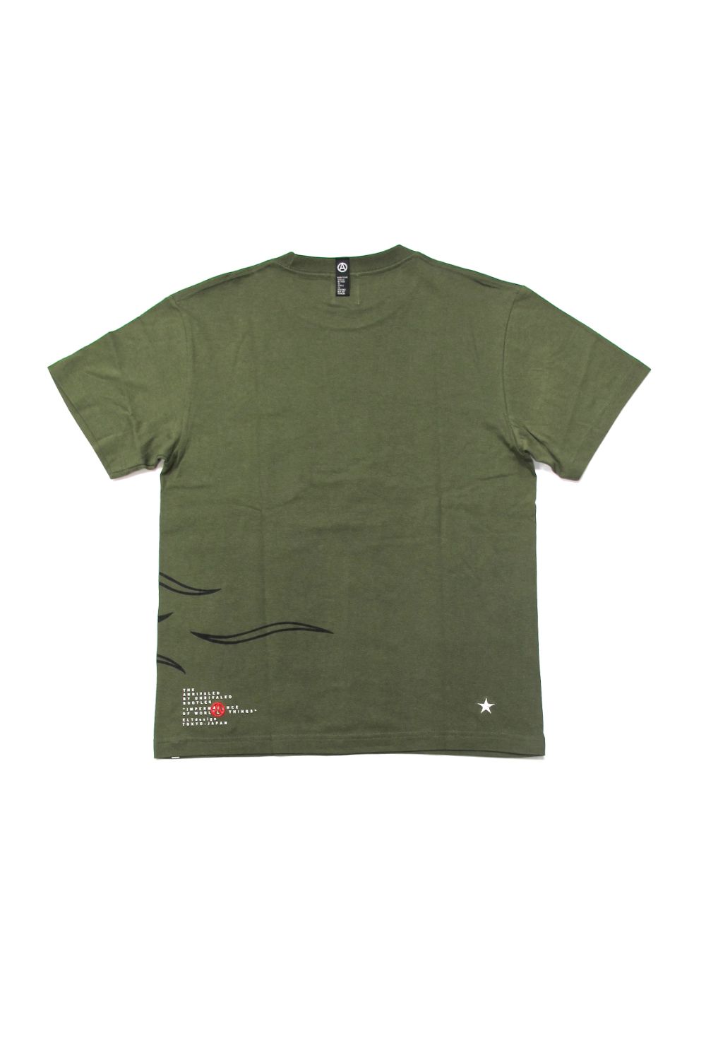 PRINT S/S TEE (CITY GREEN) / アンライバルド コラボT