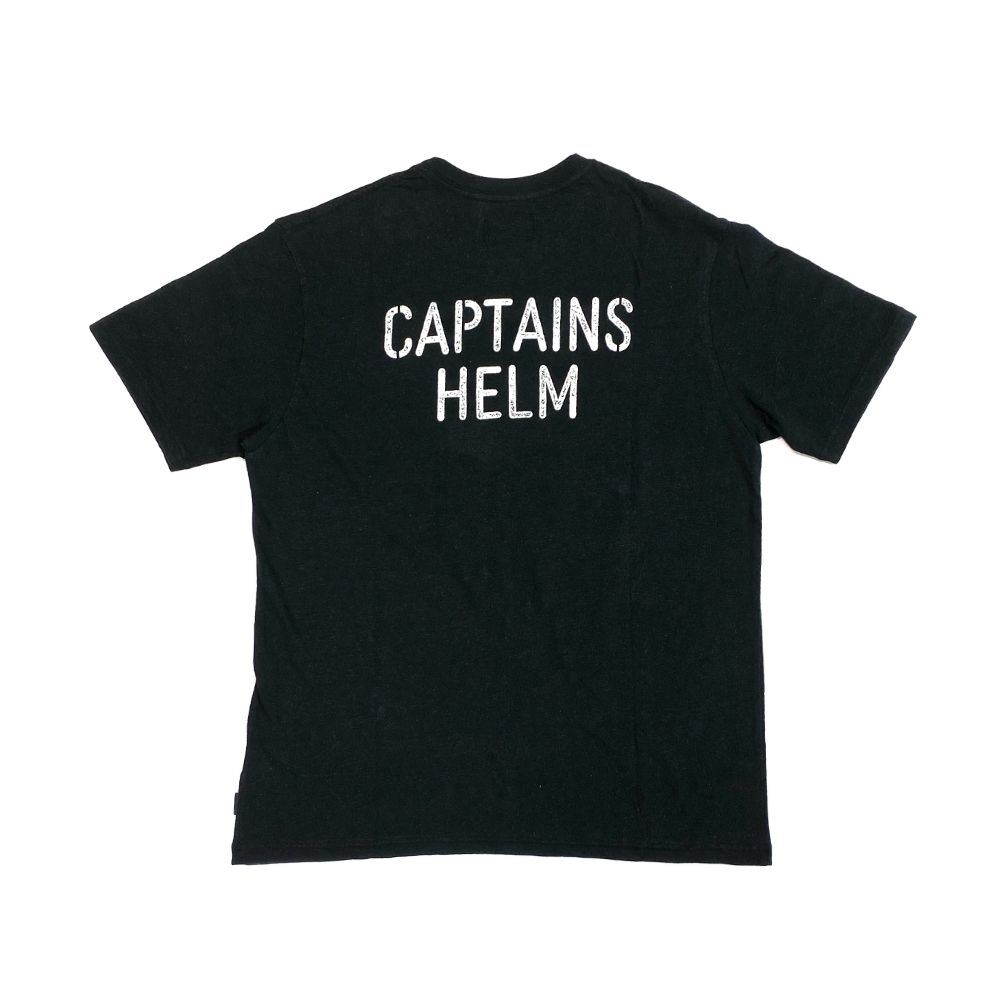 FISHING LIFE VINTAGE TEE (BLACK) / フィッシングライフ ヴィンテージ Tシャツ