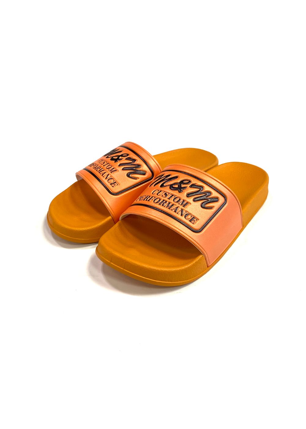 M&M CUSTOM PERFORMANCE - SANDALS (D.BLUE) / エンボスロゴ