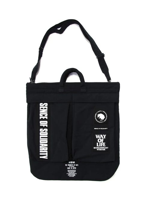 HELMET BAG TYPE-P (BLACK) / ポーター コラボヘルメットバッグ