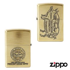 BRASS PORK ZIPPO (GOLD) / ポークジッポー