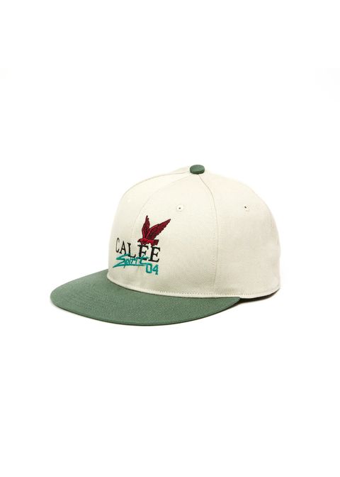CALEE FS LOGO TWILL CAP (BEIGE) / オリジナル ロゴ刺繍 キャップ