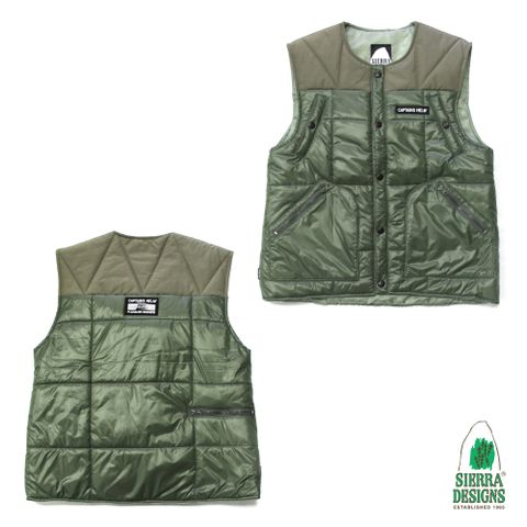 × SIERRA DESIGNS CAPTAIN'S VEST (OLIVE) / シエラデザインズ コラボパフベスト
