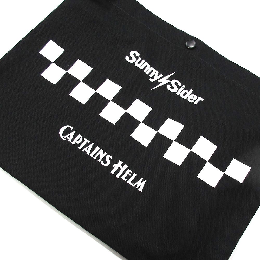 ×SUNNY C SIDER CHECKER SACOCHE (BLACK) / サニーシーサイダー コラボチェッカーロゴサコッシュ