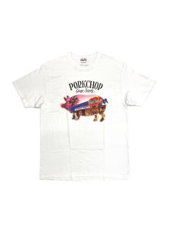 PORK STORE TEE (WHITE) / ポーク ストア Tシャツ