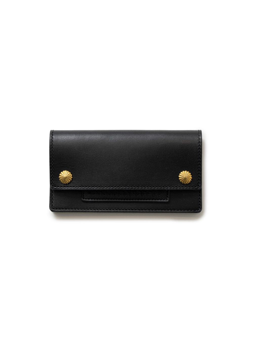 【ラスト1点】RATSxBINGO BROTHERS 2CONCHO WALLET (BRASS) / ビンゴブラザーズ コラボ レザーウォレット