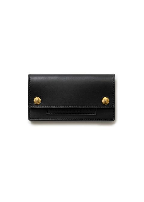 【ラスト1点】RATSxBINGO BROTHERS 2CONCHO WALLET (BRASS) / ビンゴブラザーズ コラボ レザーウォレット