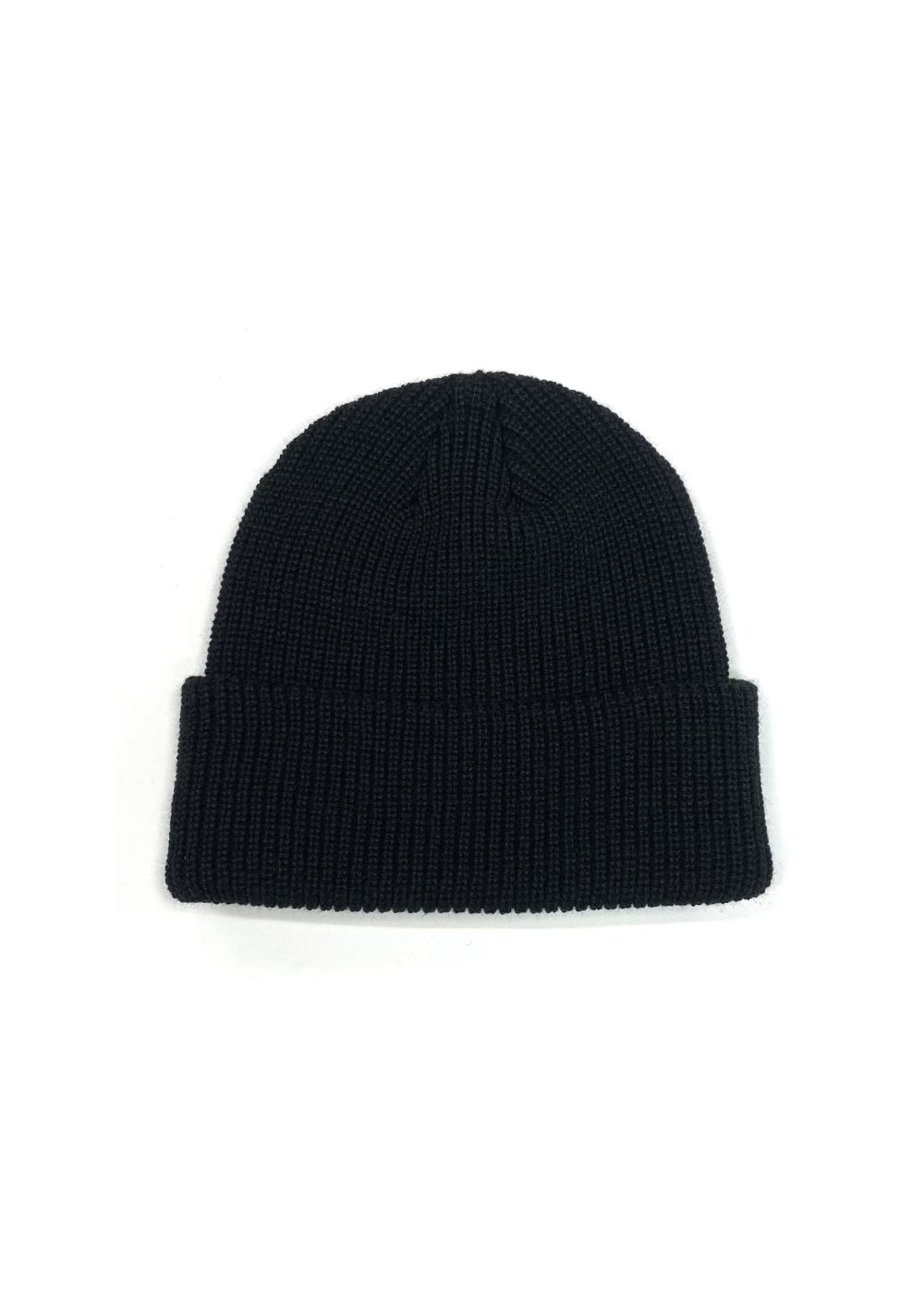 Laurel Knit CAP (BLACK) / ロゴ刺繍 ニットキャップ