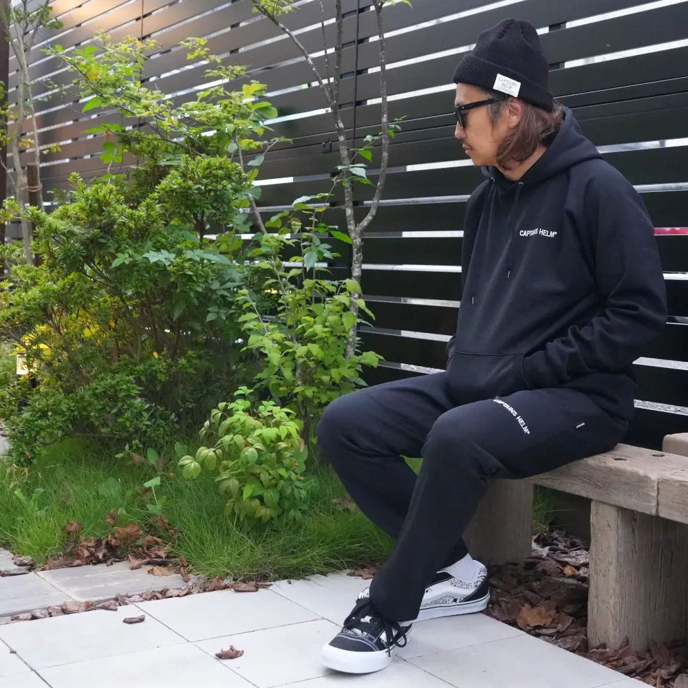 PLEASURE SEEKERS TEC HOODIE (BLACK) / セットアップ テック フーディー / セットアップ可能