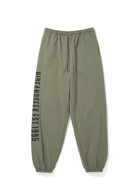 College Sweat Pant (OLIVE DRAB) / オリジナル セットアップスウェットパンツ / セットアップ可能