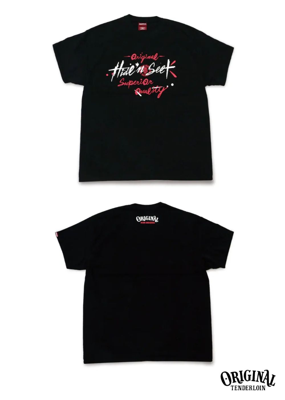 ×TENDERLOIN S/S TEE (BLACK) / テンダーロイン コラボT