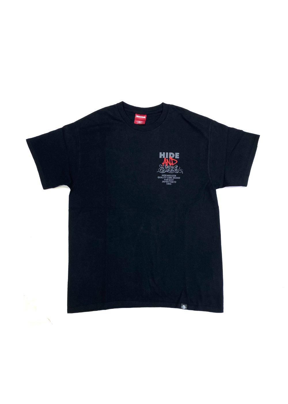 AND S/S Tee (BLACK) / ロゴ プリントTee