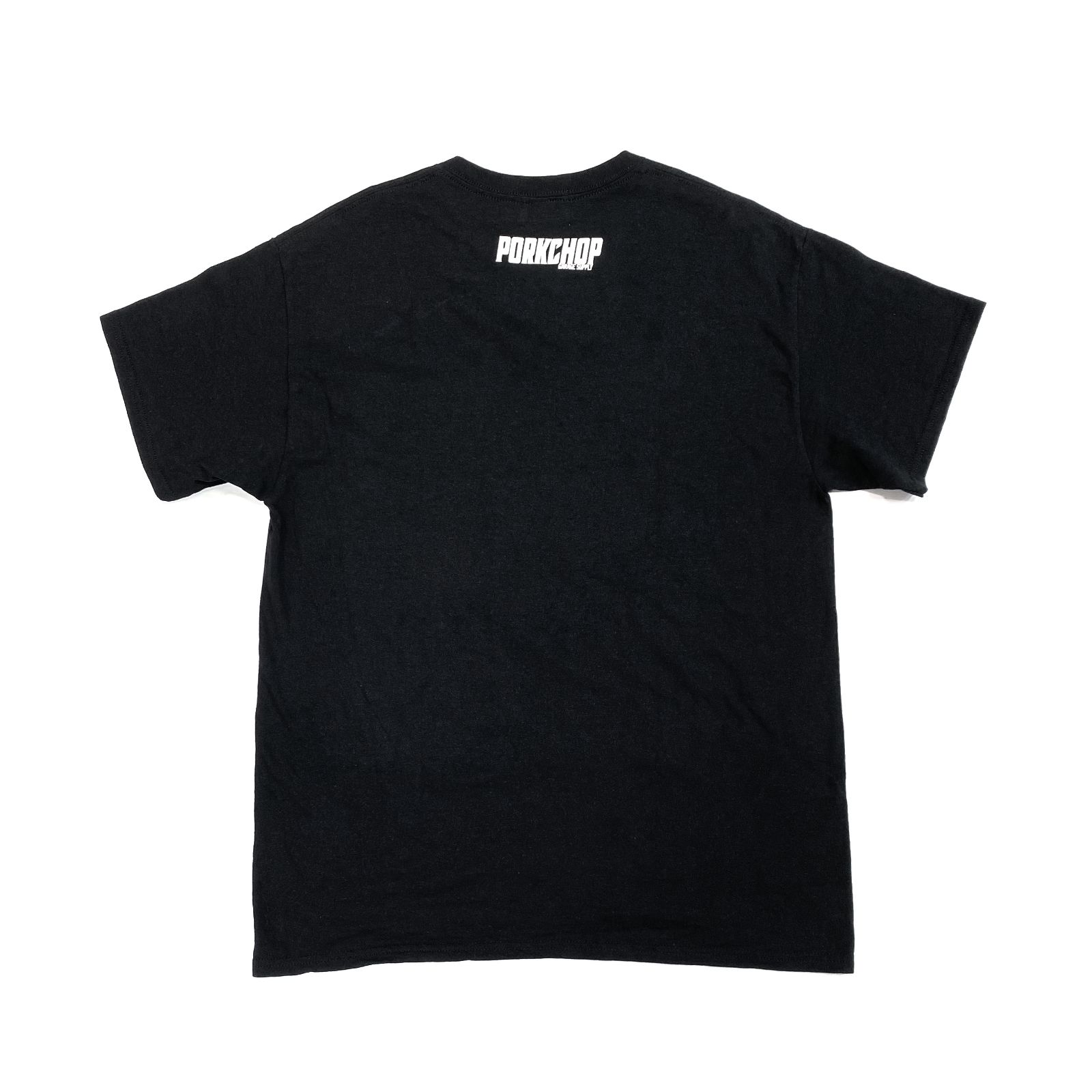 EAGLE LOGO POCKET TEE (BLACK) / ロゴ プリント ポケットTシャツ