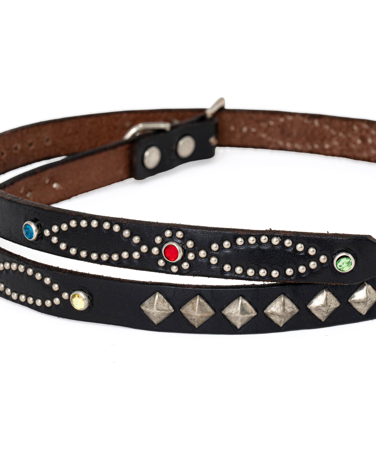 EXCLUSIVE STUDS BELT "HTC" (BLACK) / HTC コラボ スタッズレザーベルト