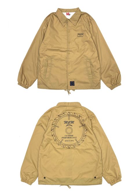 Coach Jacket (COYOTE) / プリント コーチジャケット