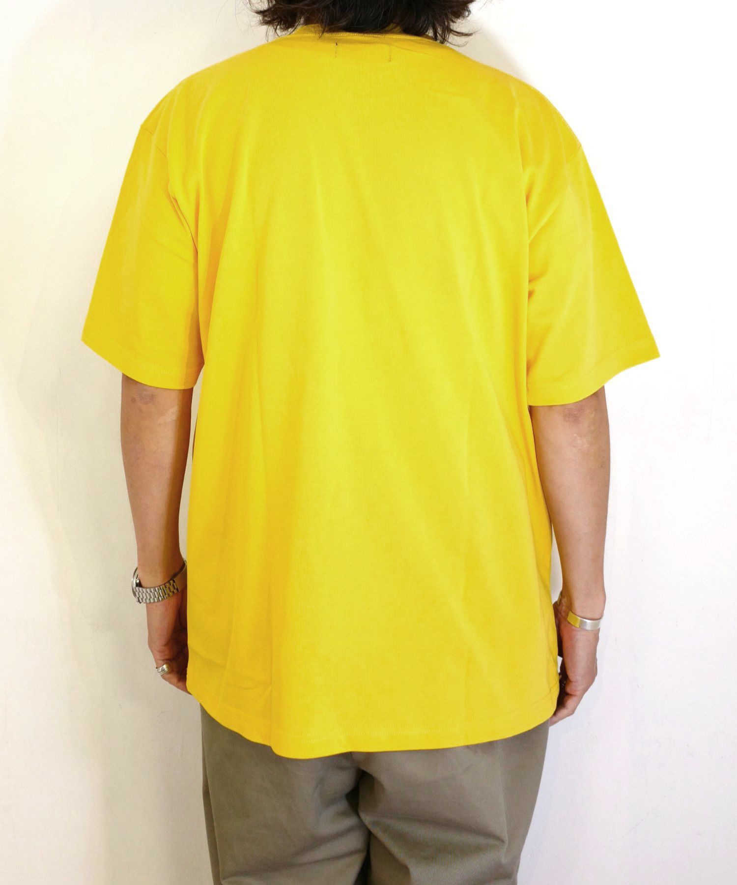 R9 LOGO TEE (YELLOW) /  オリジナル Tシャツ
