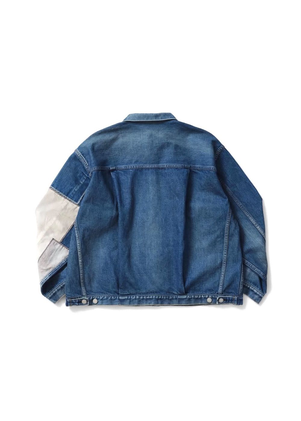 VS DENIM JACKET (BLUE) / 2nd タイプ ワイド デニム ジャケット