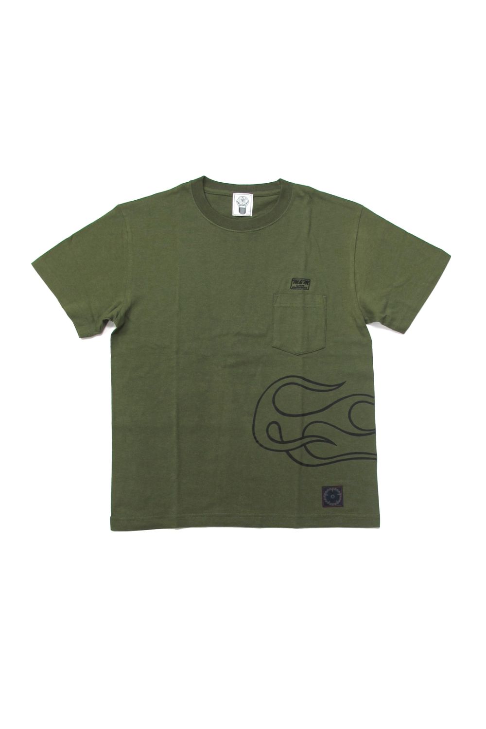 PRINT S/S TEE (CITY GREEN) / アンライバルド コラボT