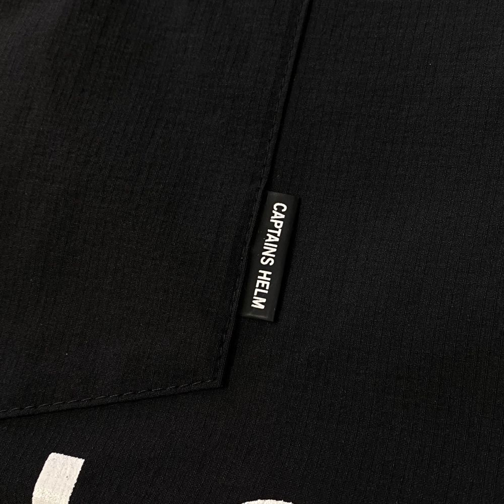 CAPTAINS HELM - 【ラスト1点】CORDURA® WATER-REPELLENT SHIRTS (BLACK) / ストレッチ S/S  シャツ | LOOPHOLE