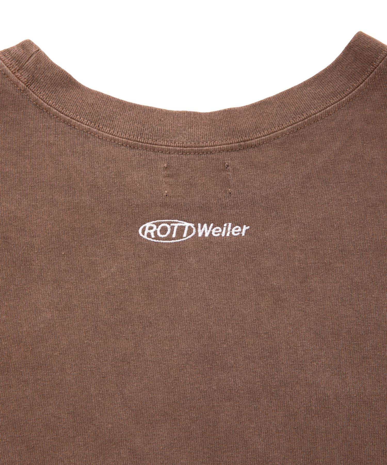 PIG RW SWEATER (BROWN) / オリジナル ピグメント スウェット