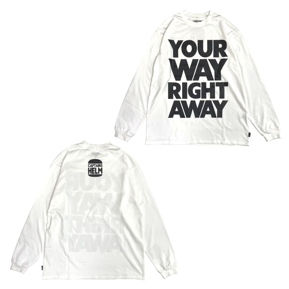 CAPTAINS HELM 新作販売告知 / いよいよ始まる秋冬シーズンの先陣を切ってロンTeeが入荷。
