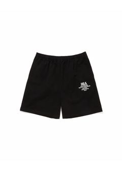 H&S Short (BLACK) / ロゴ プリント イージーショーツ / セットアップ可能