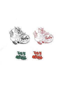 THIS IS ORIGINAL STICKER SET / ディスイズオリジナル ステッカーセット