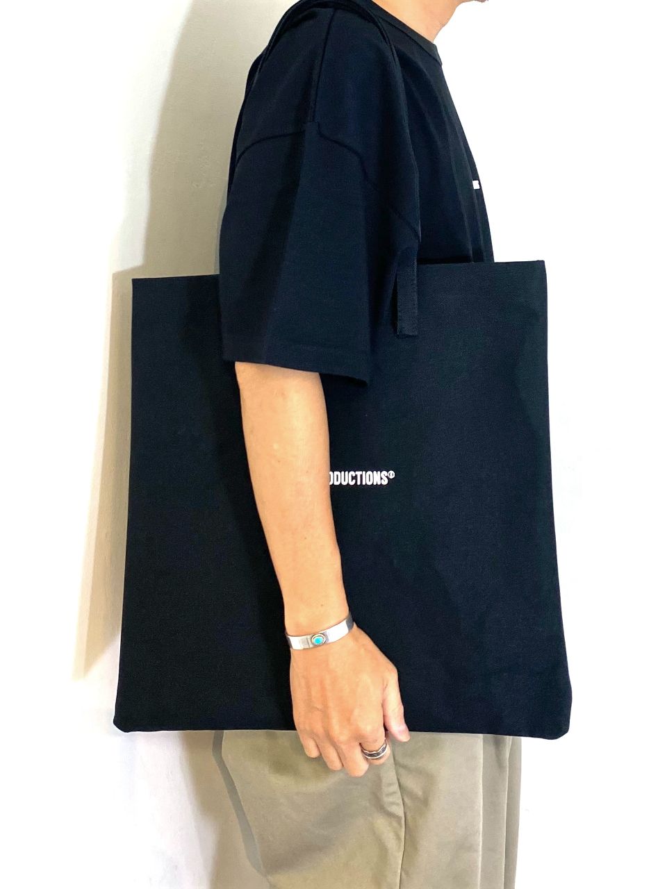 バッグ COOTIE Canvas Tote Bag BLACK Canvas Tote Bag【BLACK】｜COOTIE PRODUCTIONS®︎｜MELTING POT