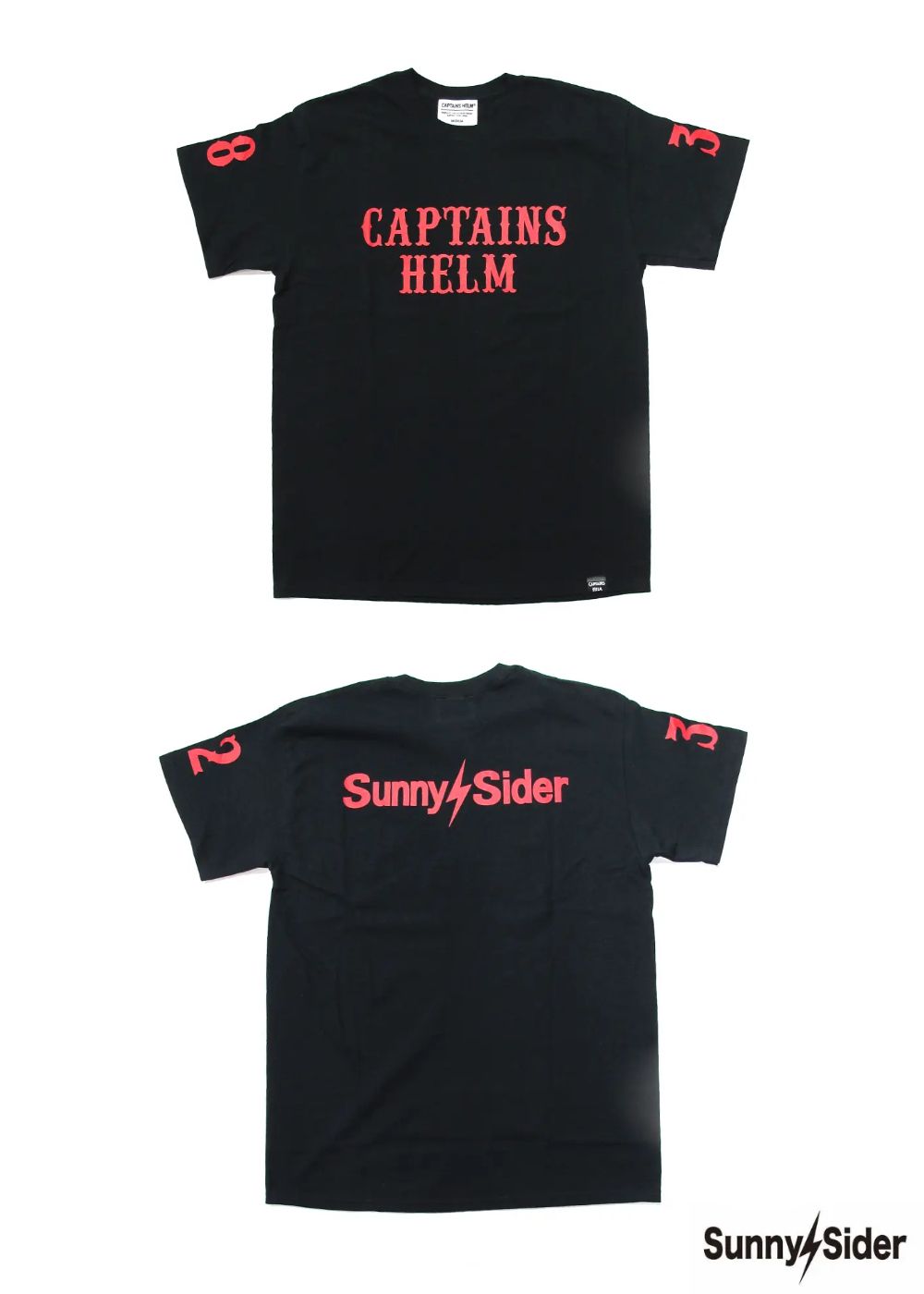 ×SUNNY C SIDER LOCALS LOGO S/S TEE (BLACK) / サニーシーサイダー コラボロゴT