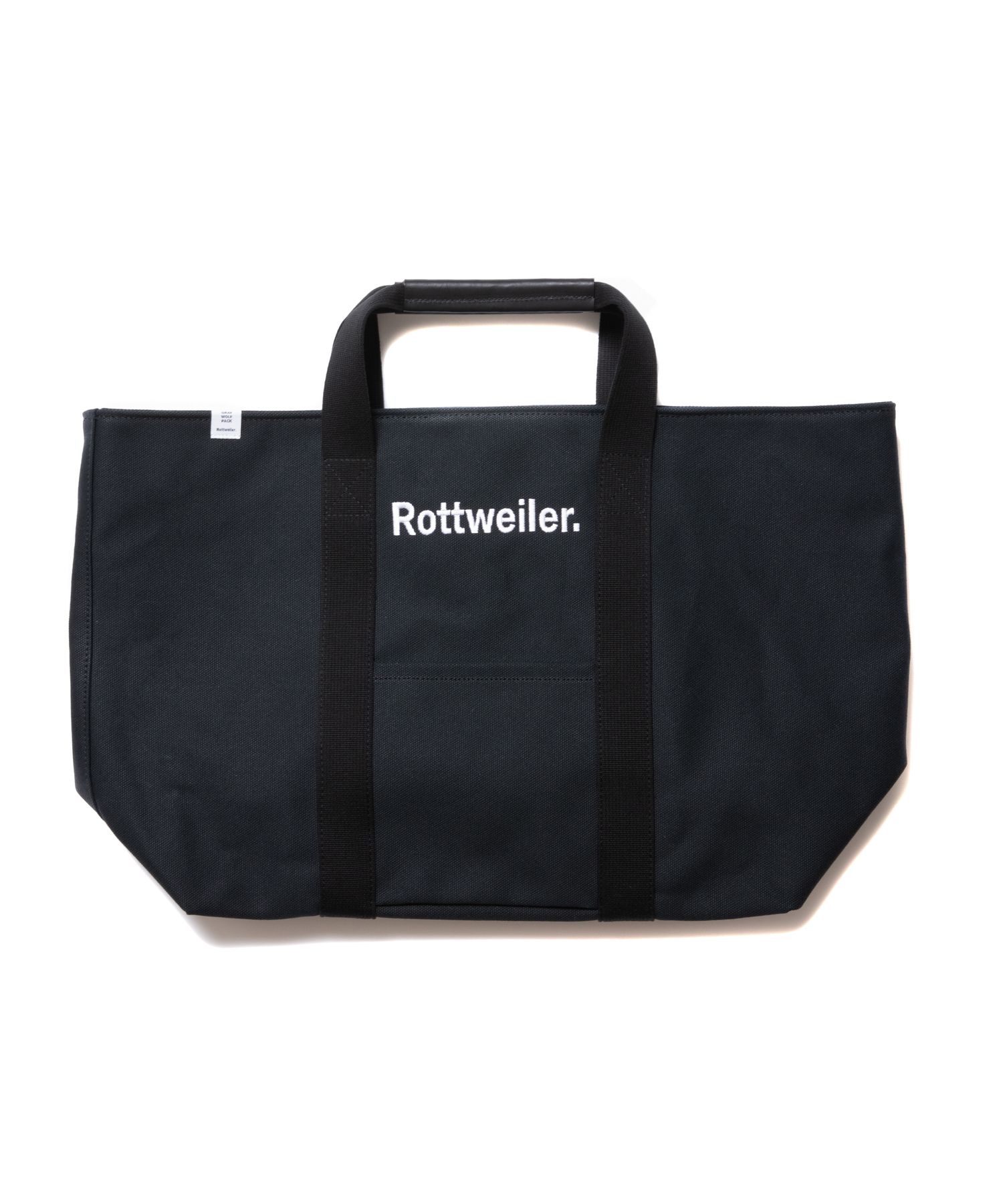 ROTTWEILER - CANVAS TOTE BAG LARGE (WHITE) / 定番キャンバストート 