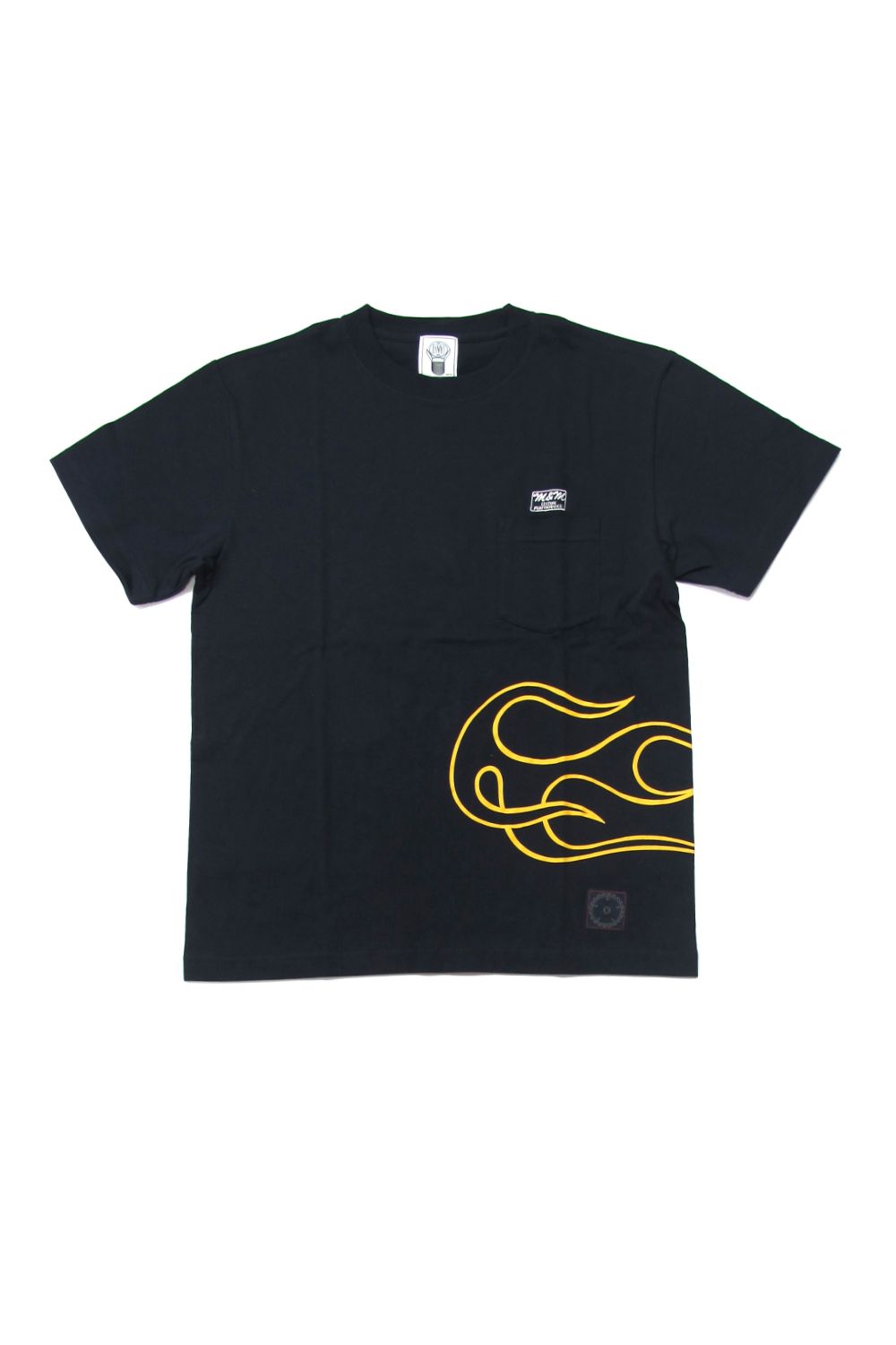 PRINT S/S TEE (NAVY) / アンライバルド コラボT