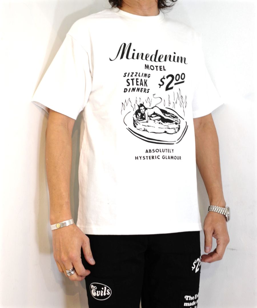 コットン100%【未使用品】MINEDENIM × HYSTERIC GLAMOUR Tシャツ