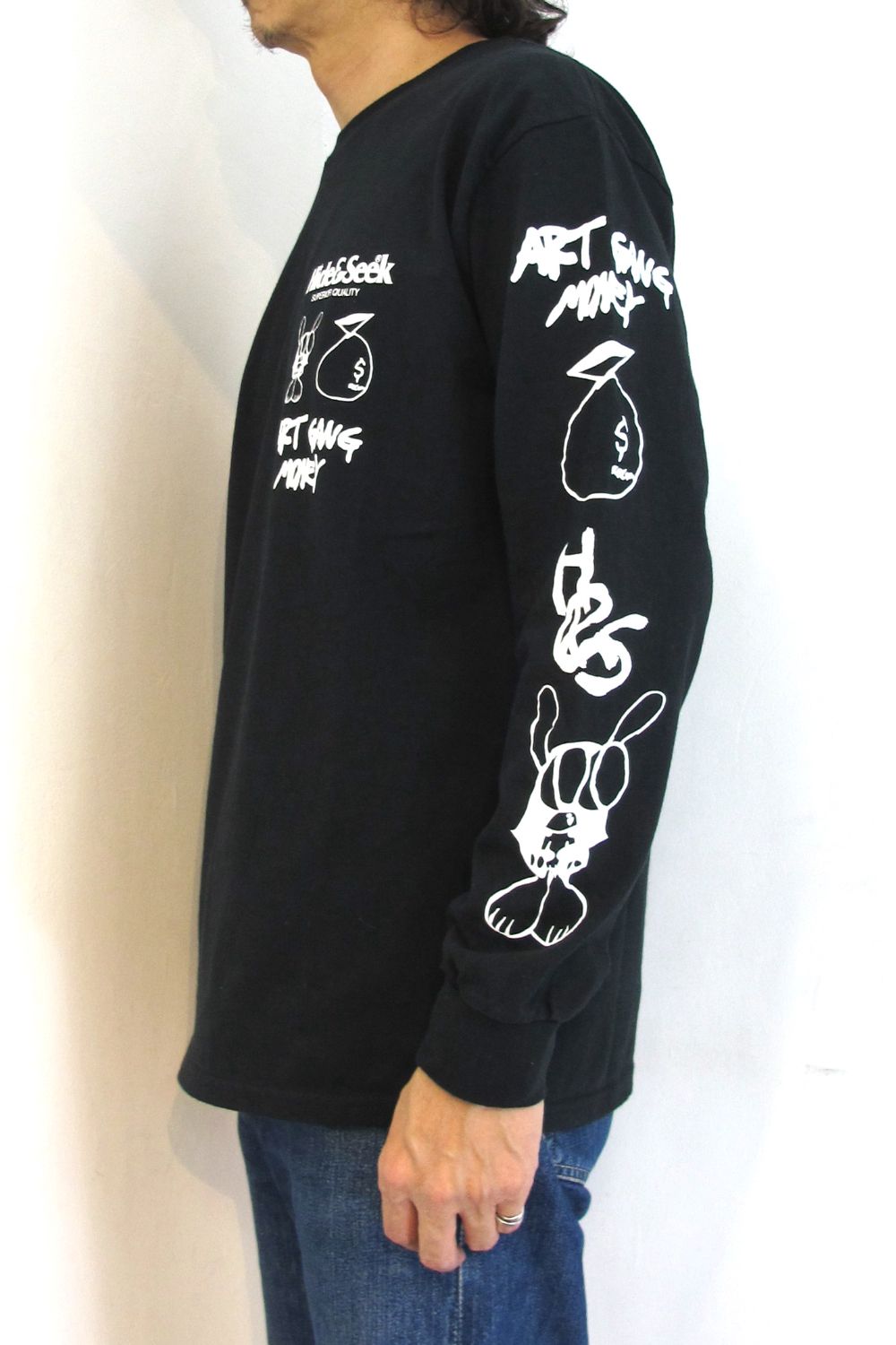 × SKOLOCT L/S Tee-1 (BLACK) / スコロクト コラボロンT