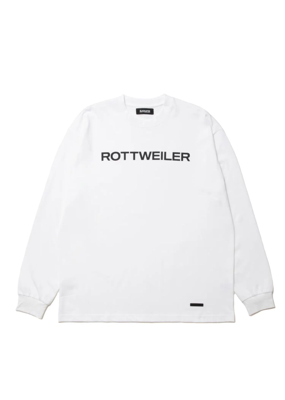 【ラスト1点】R9 LOGO LS TEE (WHITE) /  オリジナル Tシャツ