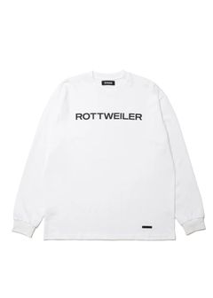【ラスト1点】R9 LOGO LS TEE (WHITE) /  オリジナル Tシャツ