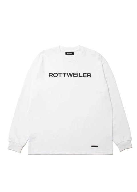 【ラスト1点】R9 LOGO LS TEE (WHITE) /  オリジナル Tシャツ