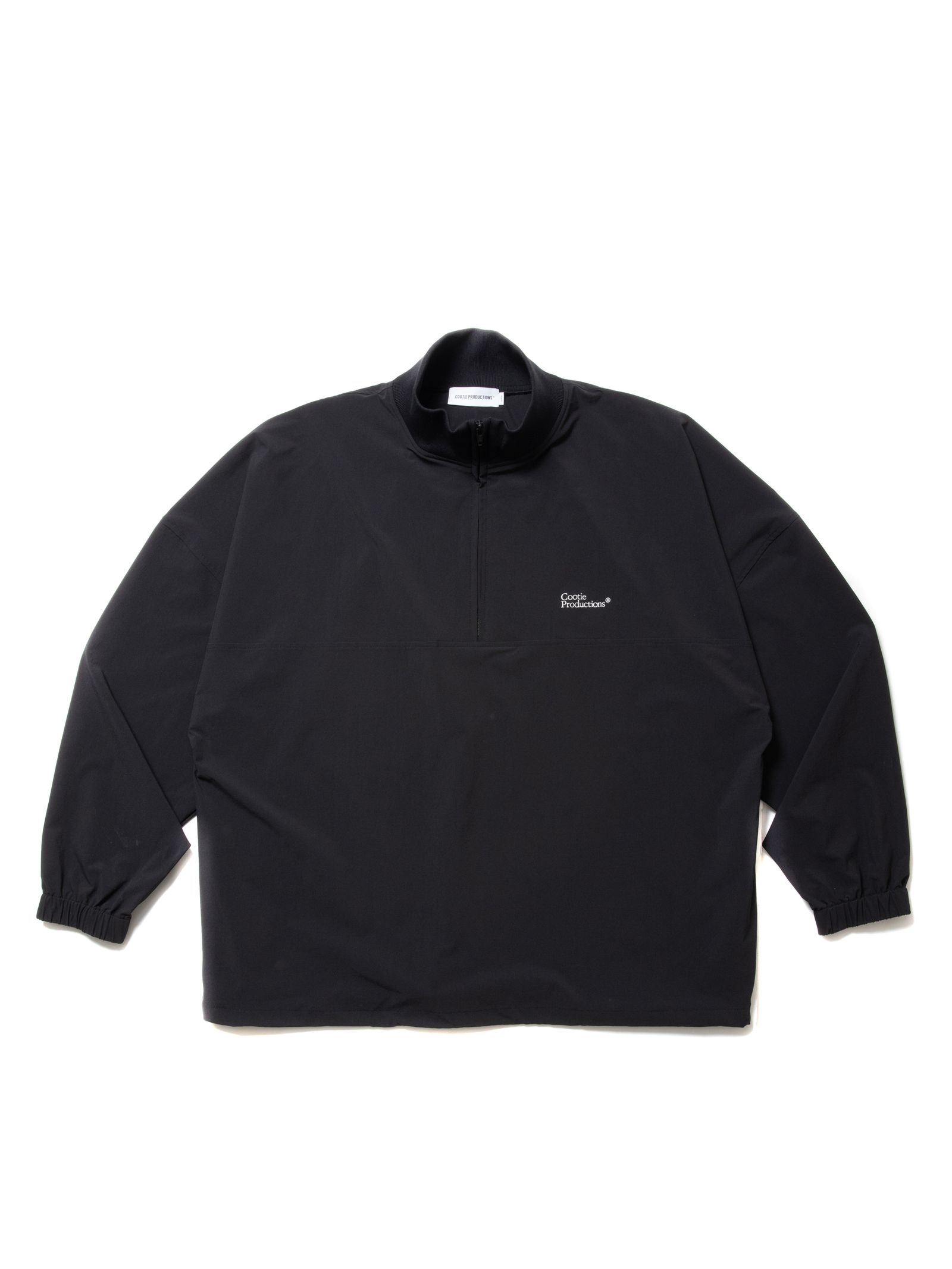 COOTIE PRODUCTIONS - Nylon Light Cloth Half Zip L/S Tee 