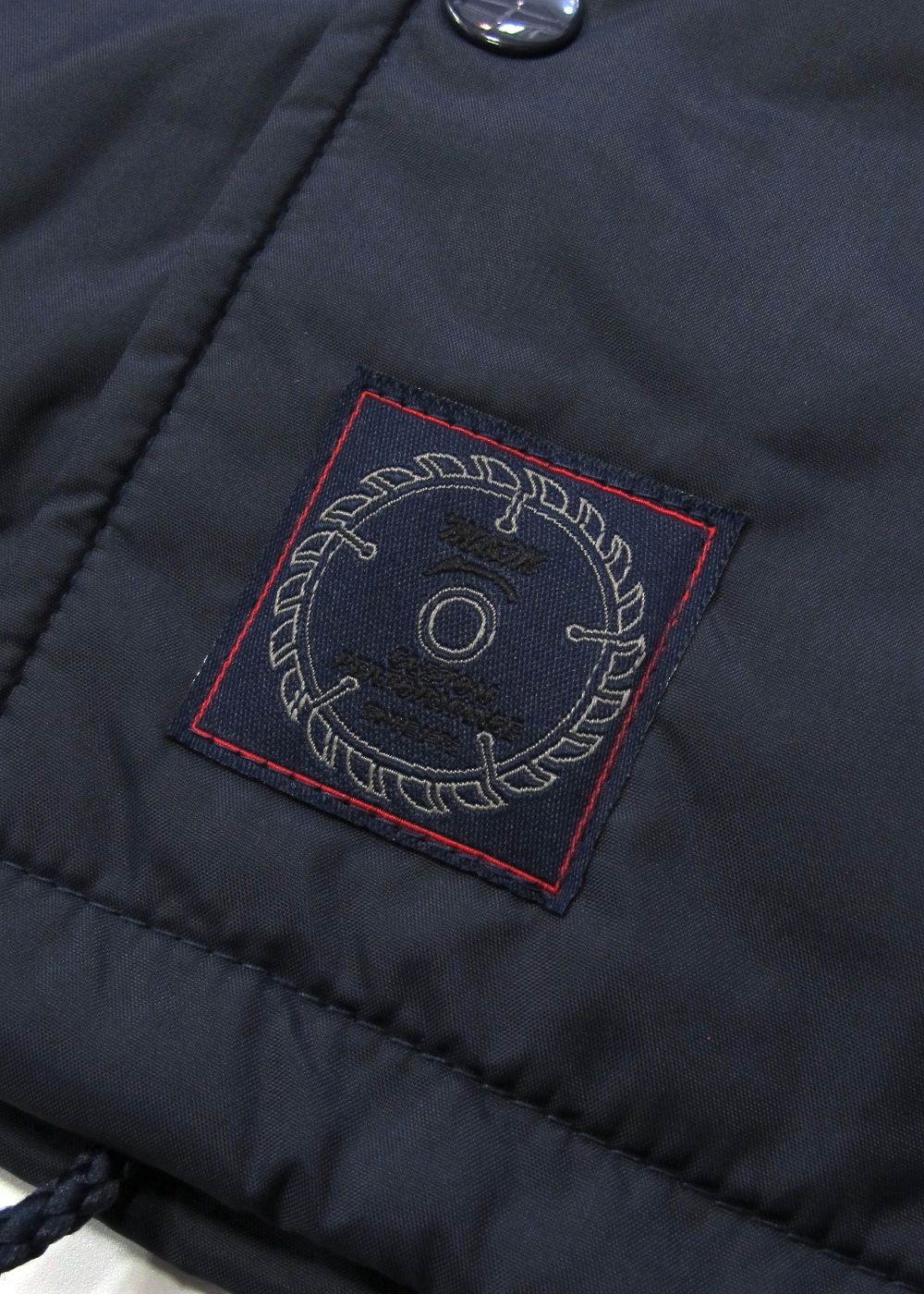 LOOPHOLE 20th ANNIVERSARY PRINT WINDBREAKER (NAVY) / ループホール20周年記念 コーチジャケット