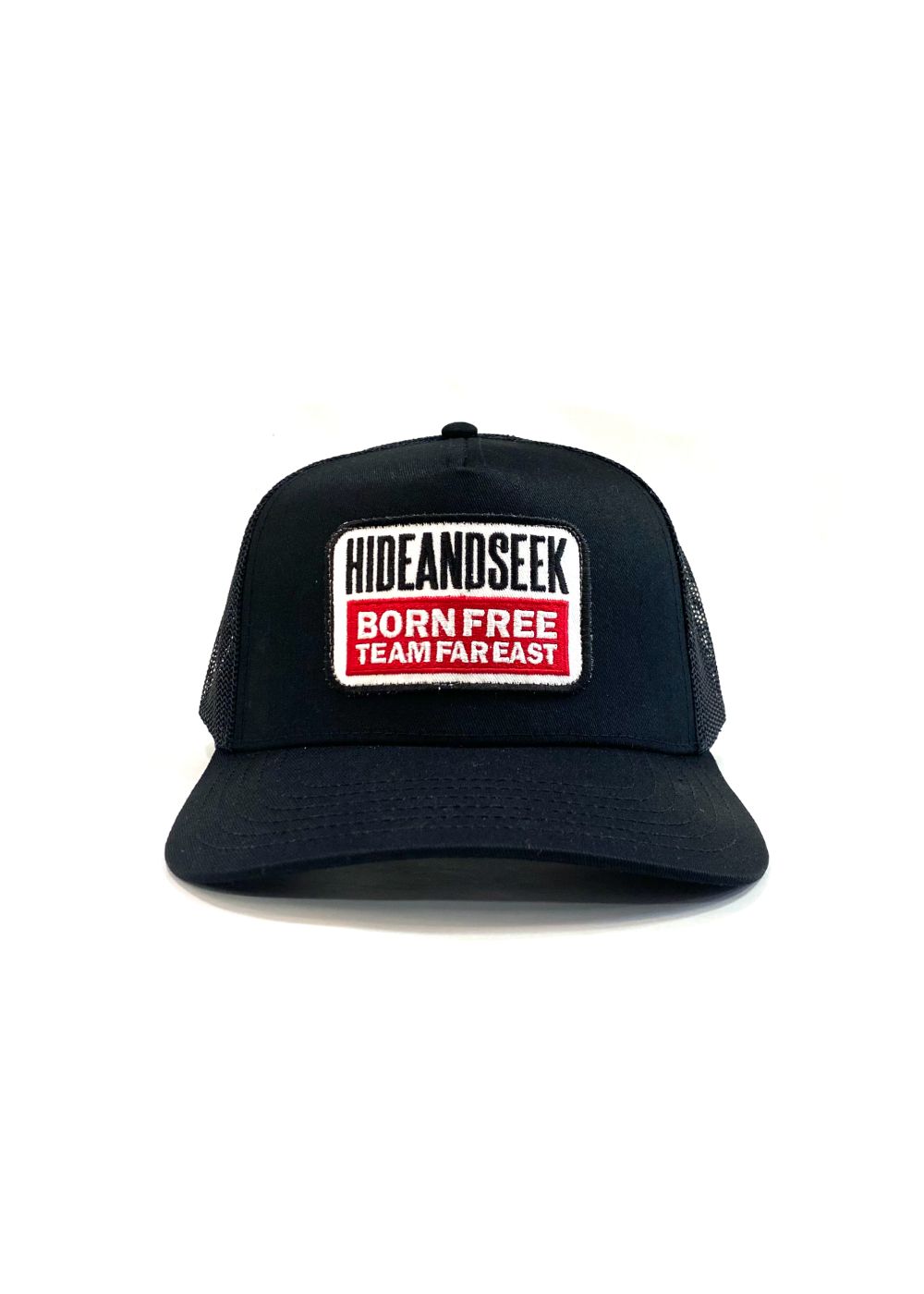 Team Far East Mesh Cap (BLACK) / ワッペン メッシュキャップ