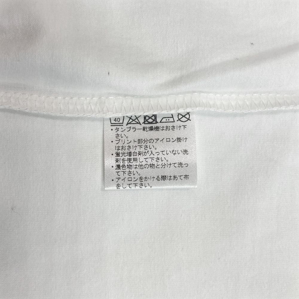 【ラスト1点】STRETCH CALEE COLLAGE LOGO TEE (WHITE) / カレッジロゴ オリジナル ストレッチ Tシャツ