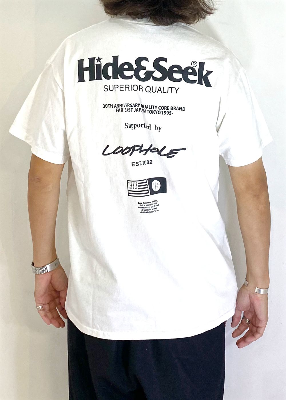 HIDE AND SEEK - HideandSeek x “H&S DEALER” 30th S/S Tee