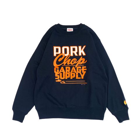 MASA SCULP SWEAT B (NAVY) / マサスカルプ コラボ クルーネックスウェット