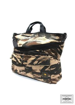 CAMO HELMET BAG collaboration with PORTER (CAMOUFLAGE) / ポーター コラボトートバッグ