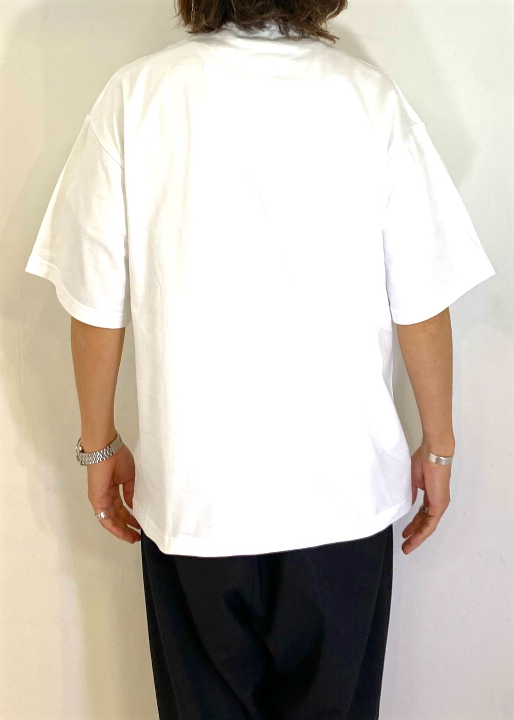 スーパーぶっちぎりマル秘××tee (WHITE) / パロディー Tシャツ