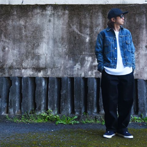 デニムジャケット+αが今の気分。