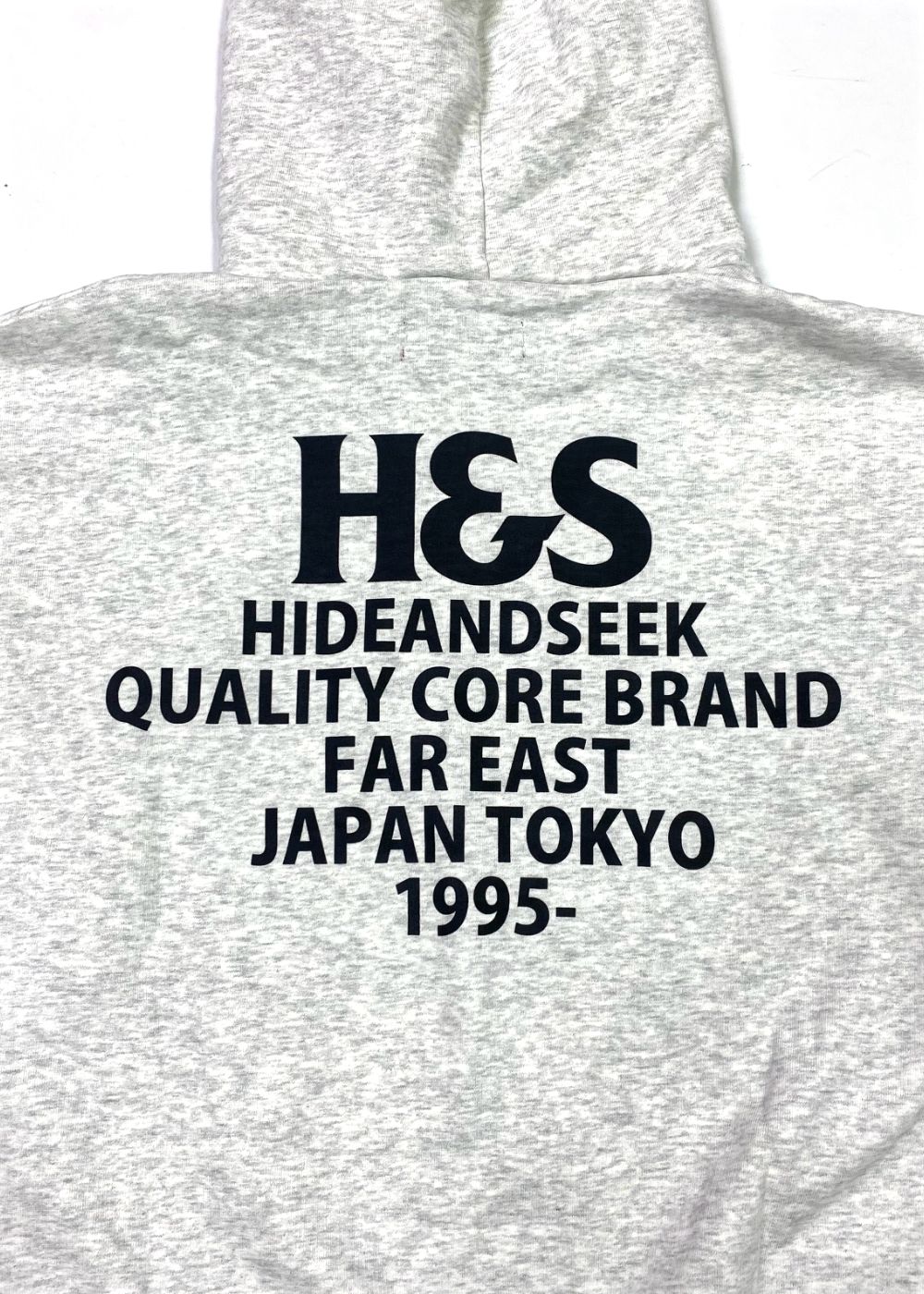 H&S Hooded Sweat Shirt (LIGHT GRAY) / オリジナル セットアップスウェット パーカー / セットアップ可能