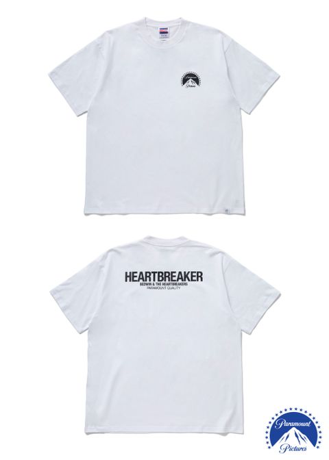 S/S PRINT TEE "MARTIN" (WHITE) / パラマウントピクチャーズ コラボ Tee